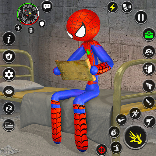 Spider Stick Hero Prison Break Mod APK 1.2.6 (Remove ads)(Unlimited money)(Unlocked)