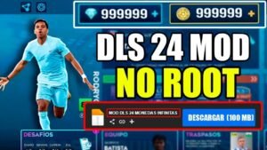 Dream League Soccer 2024 HackED Monedas Infinitas Apk DLS 24 V11.240 OBB [Unlimited Money] ا