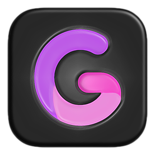 Glossy Dark – Icon Pack