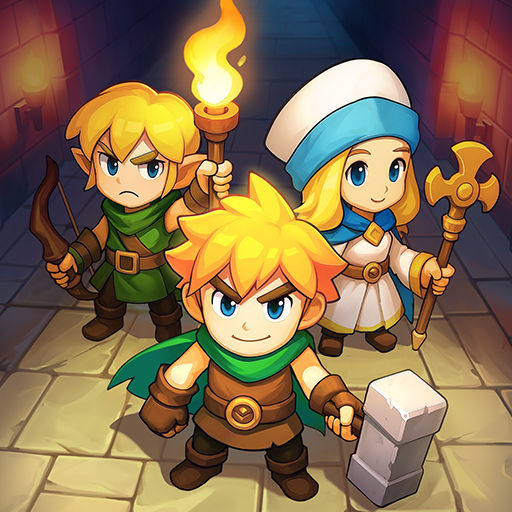 Top Heroes: Kingdom Saga MOD APK (Menu, Game Speed)