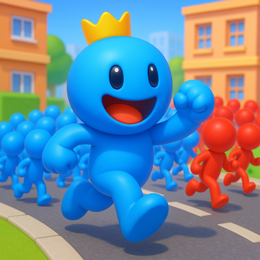 Crowd City MOD APK (Always Top1, Unlocked Skins, Time)